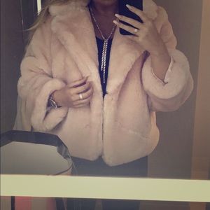 Victoria’s Secret faux fur coat
